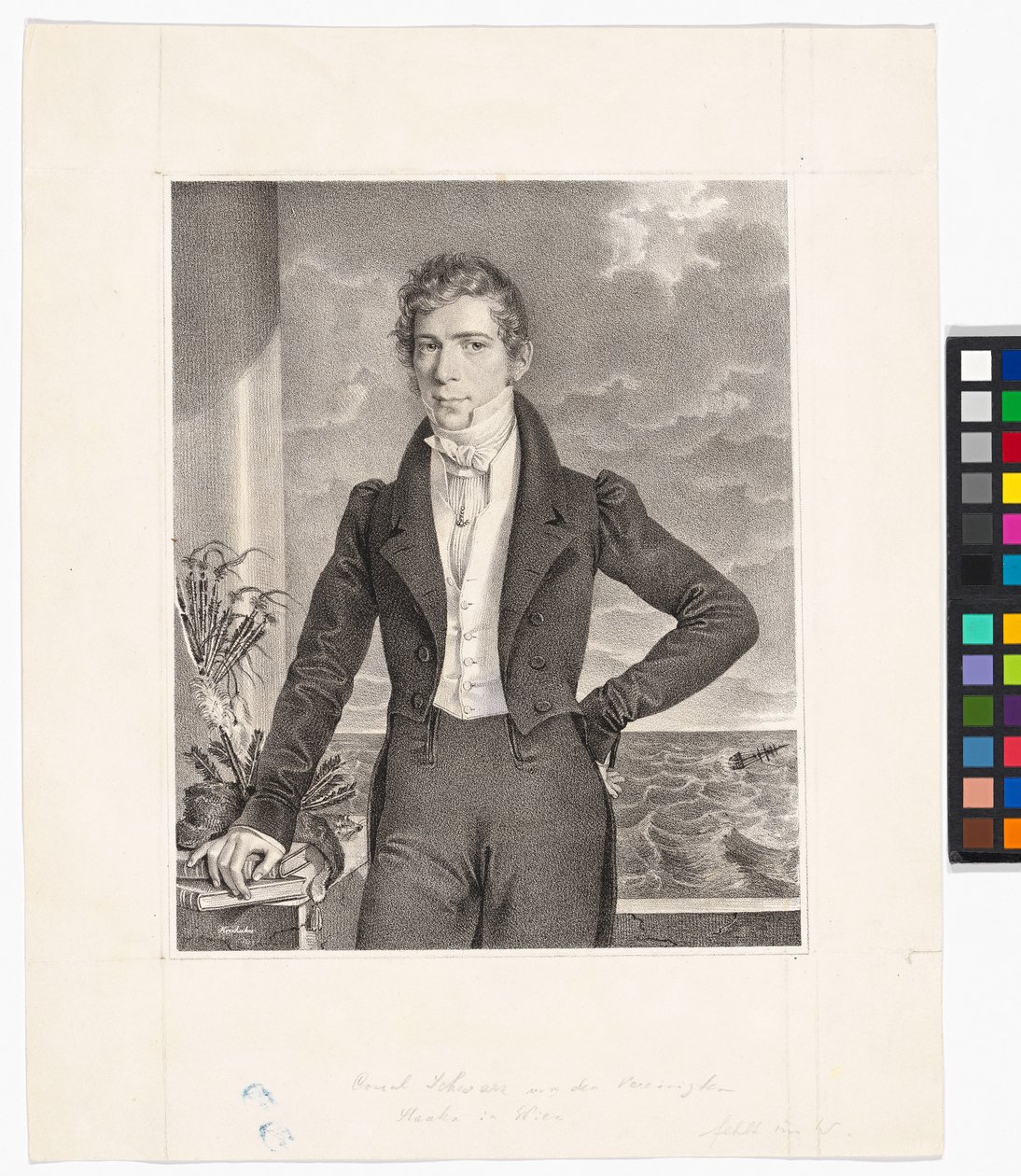 Johann Georg Schwarz (1800–1867, tobakshandler) af Josef Kriehuber