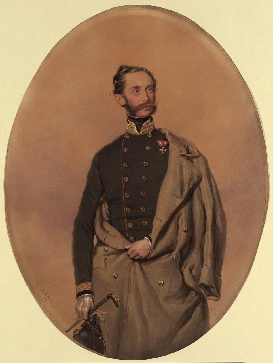 Ludwig, baron von Gablenz (1814–1874) af Josef Kriehuber