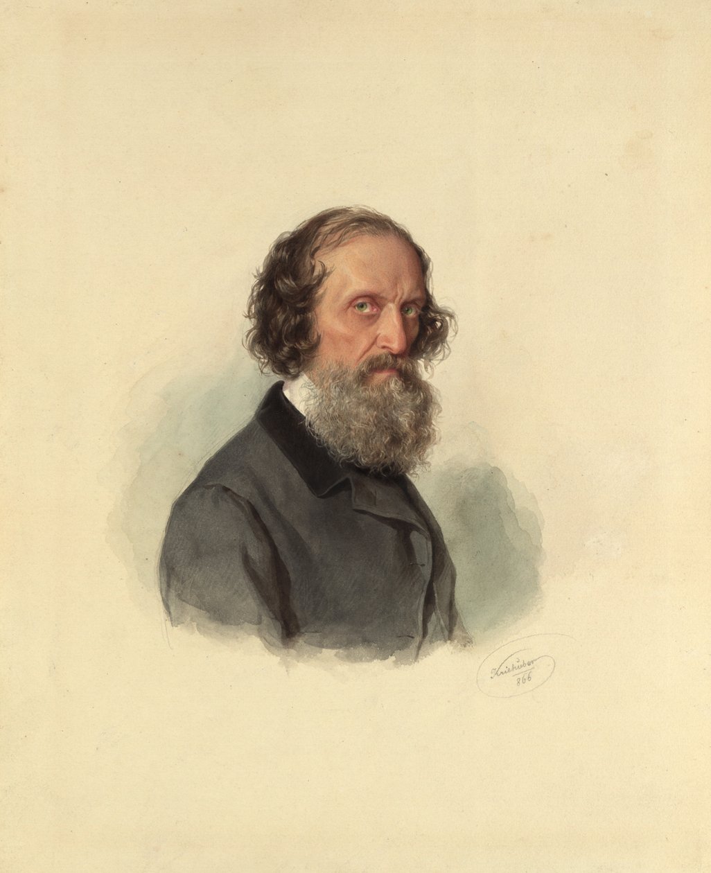 Selvportræt af Josef Kriehuber