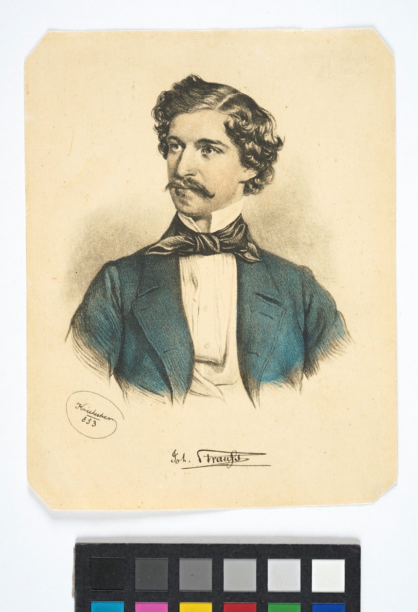 vedr.: »Joh. Strauss« af Josef Kriehuber