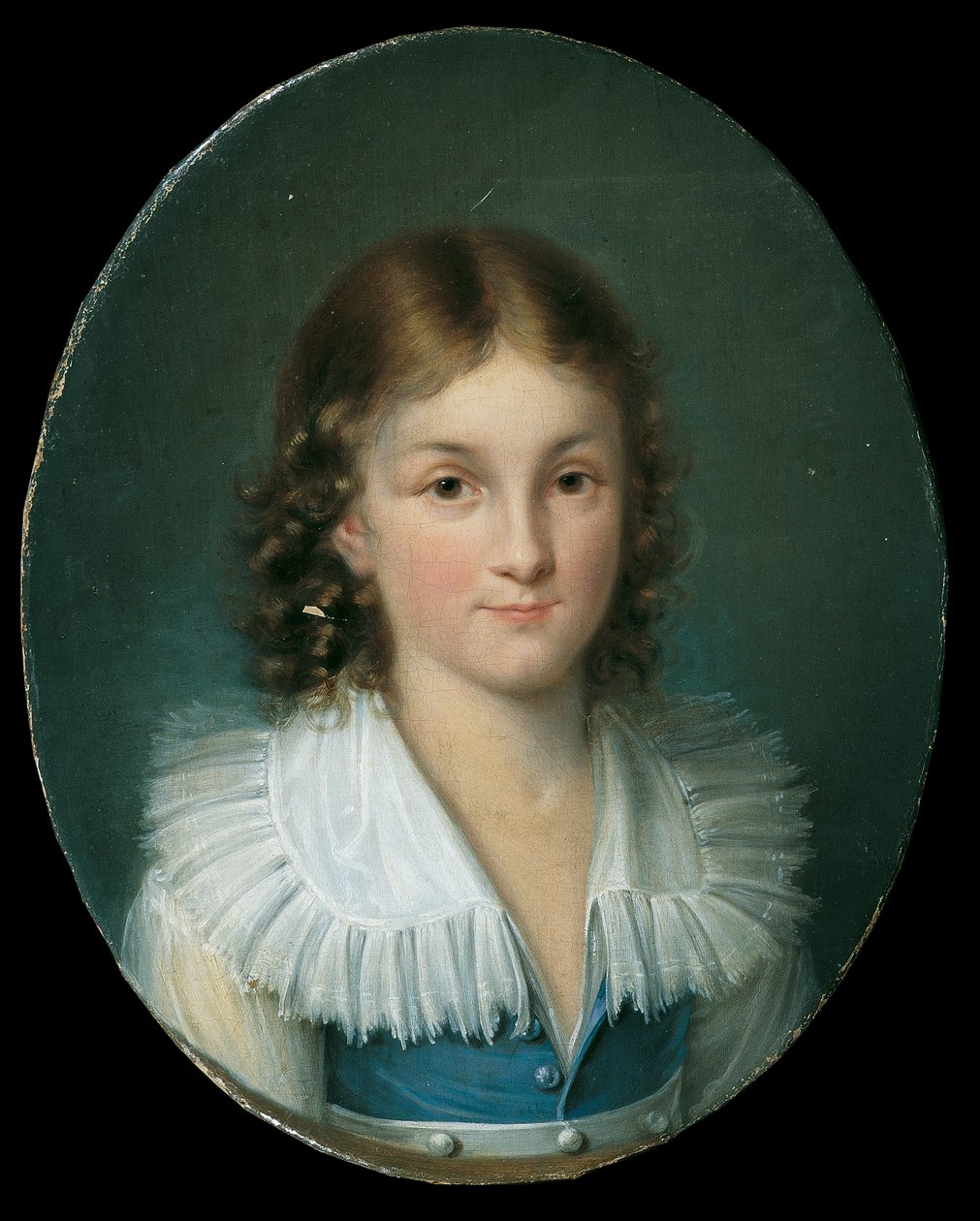 Kunstnerens far som barn af Josef Lambert Denk