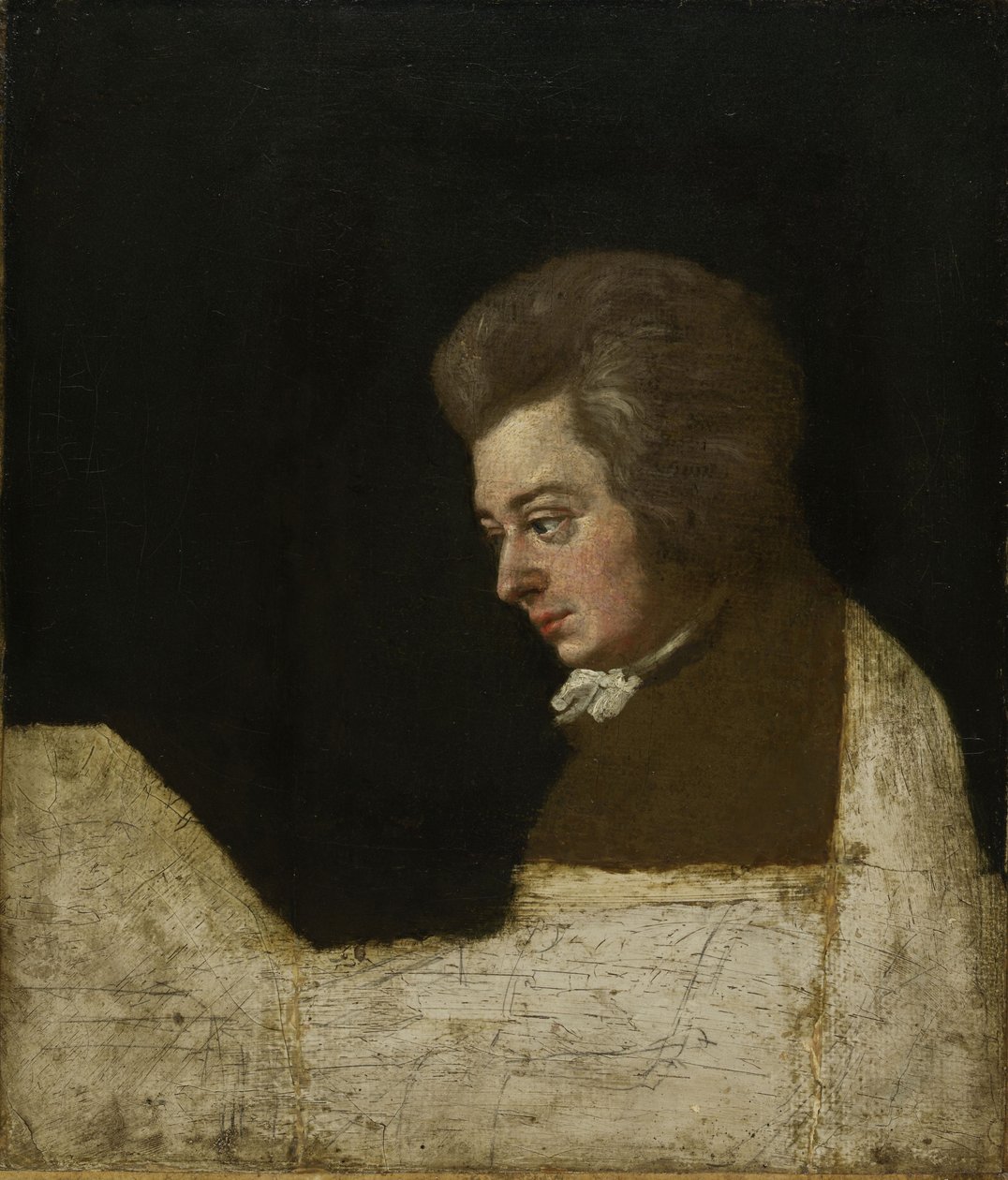Wolfgang Amadeus Mozart 1756-1791, 1789 af Josef Lange