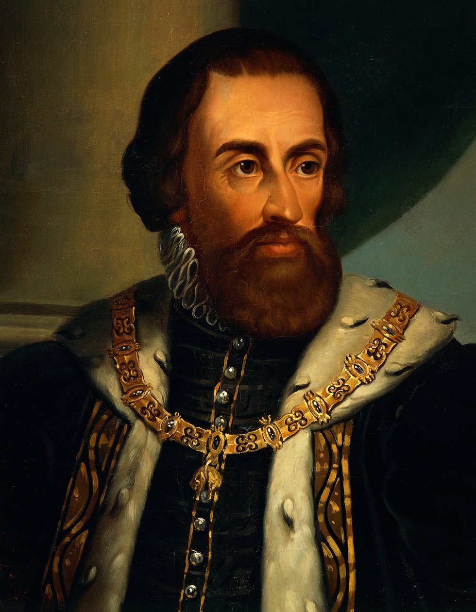 Portræt af Ferdinand I af Habsburg (Alcala de Henares af Josef and Mayrhofer Friedrich Kiss