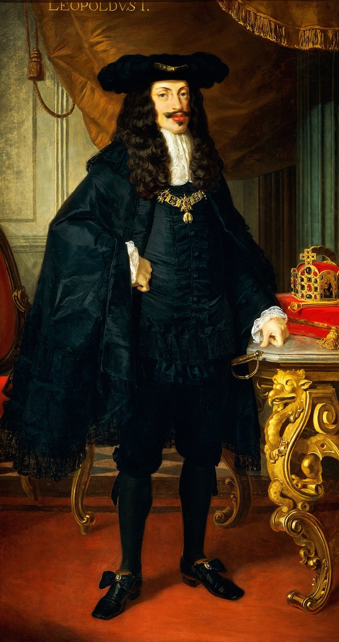 Portræt af Leopold I af Østrig (Wien af Josef and Mayrhofer Friedrich Kiss