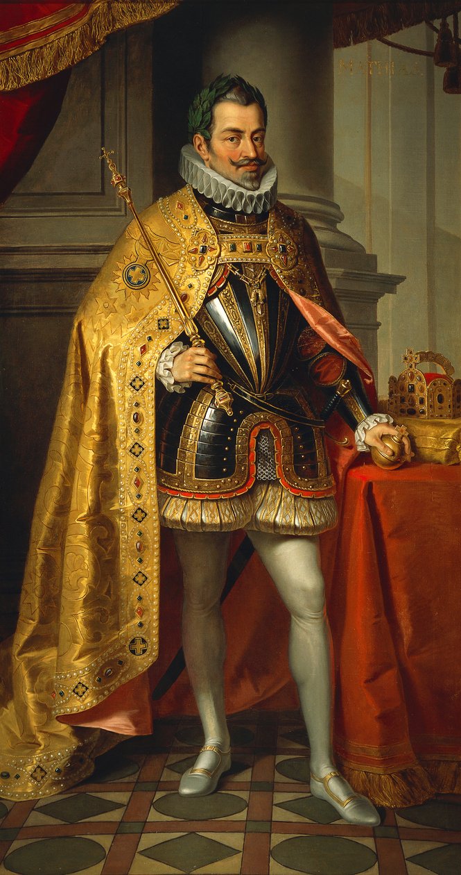 Portræt af Matthias af Østrig (Wien af Josef and Mayrhofer Friedrich Kiss