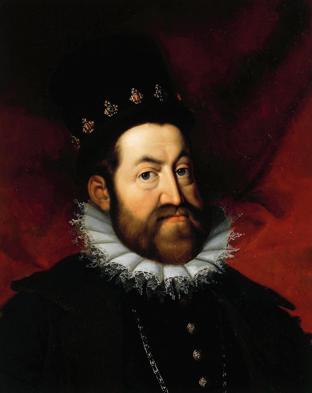 Portræt af Rudolf II af Habsburg (Wien af Josef and Mayrhofer Friedrich Kiss