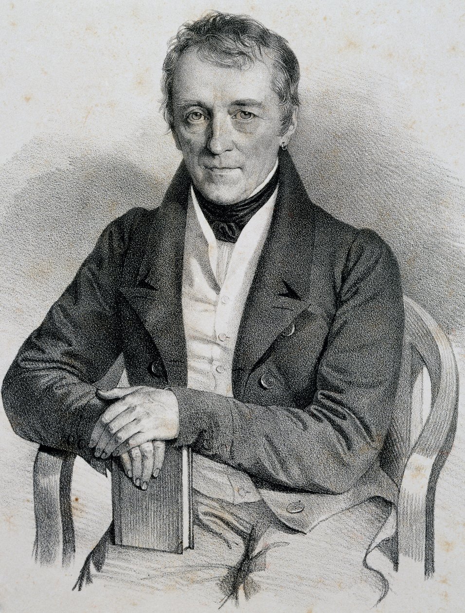 Portræt af Georg Friedrich Treitschke (Augsburg af Josef Nikolaus Kriehuber
