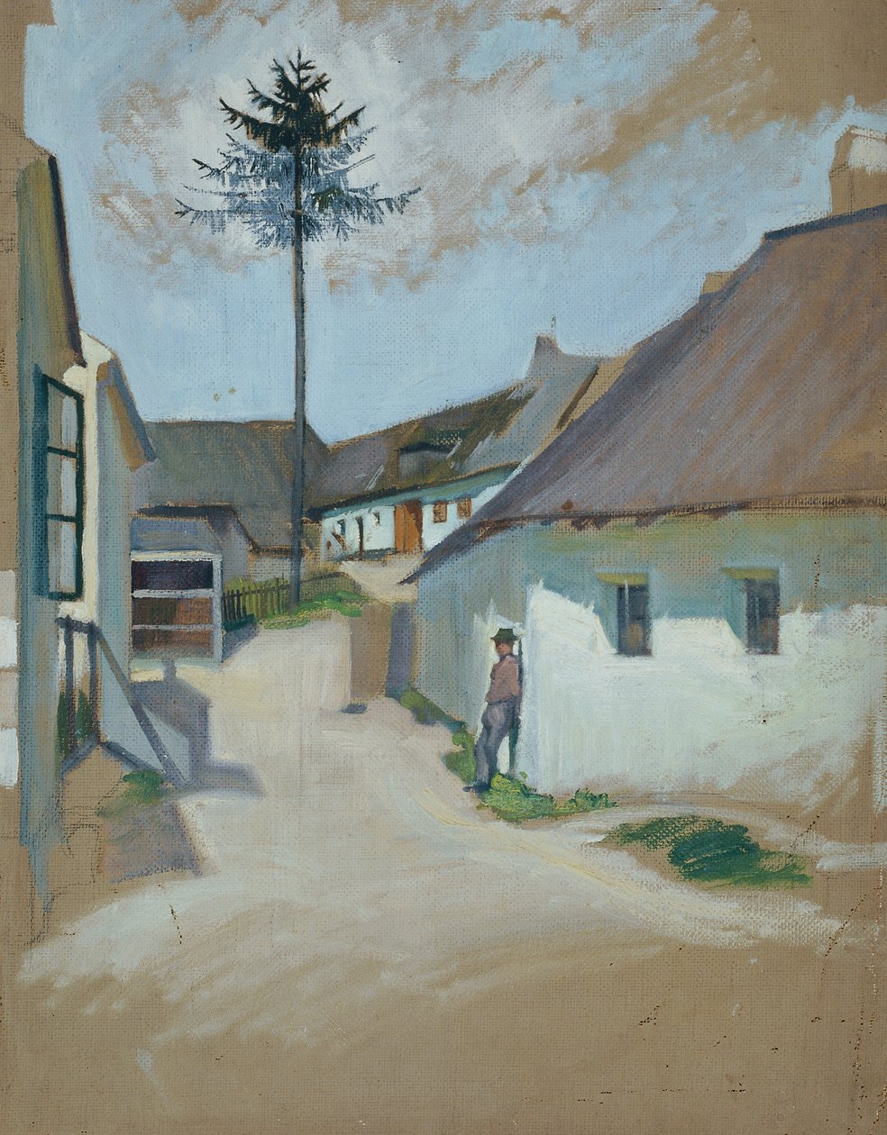 Landsbygade af Josef Wawra