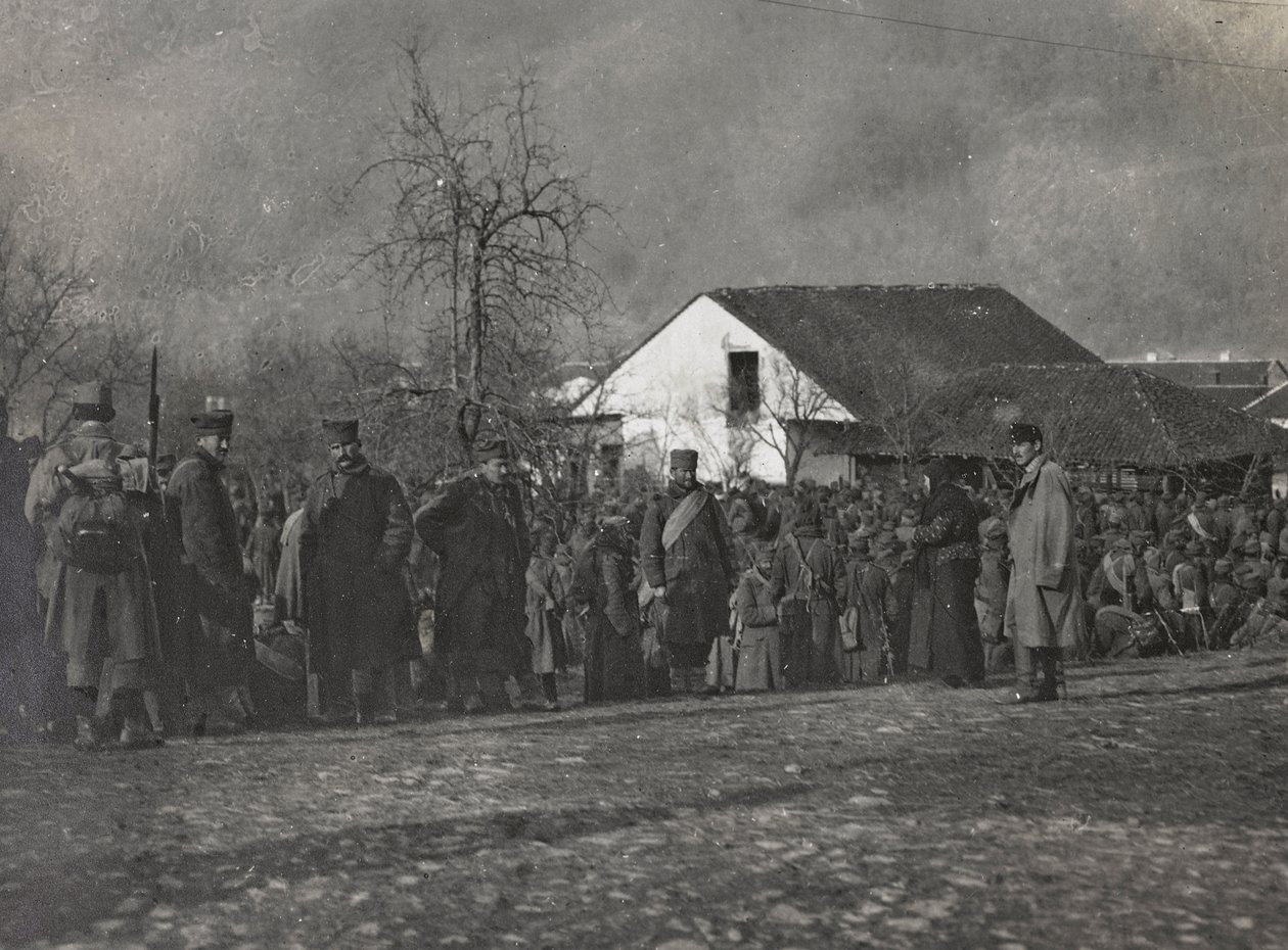 Album "Min verdenskrig - minder om den sydvestlige front i Kärnten, Italien, Trentino-Alto Adige) 31/03/1915-12/11/ 1918 - Josef Zohles Wien ": fanger (s/h foto) af Josef Zohles