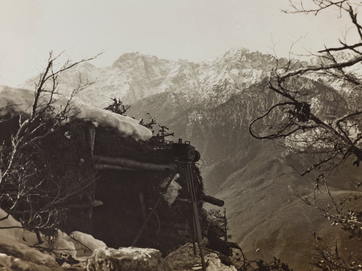 Album "Min verdenskrig - minder om den sydvestlige front i Kärnten, Italien, Trentino-Alto Adige) 31/03/1915-12/11/ 1918 - Josef Zohles Vienna ": flygtningemilitær i Brisia ( af Josef Zohles