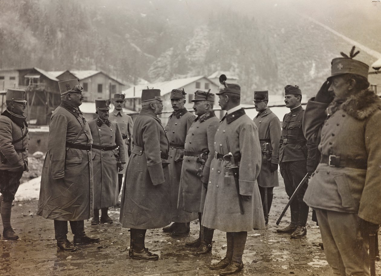 Album "Min verdenskrig - minder om den sydvestlige front i Kärnten, Italien, Trentino-Alto Adige) 31/03/1915-12/11/ 1918 - Josef Zohles Wien ": Ærkehertugen Frederik af af Josef Zohles