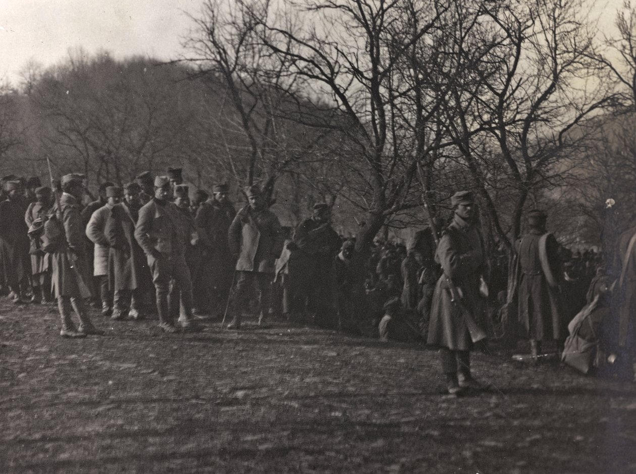 Album "Min verdenskrig - minder om den sydvestlige front i Kärnten, Italien, Trentino-Alto Adige) 31/03/1915-12/11/ 1918 - Josef Zohles Wien ": fanger (s/h foto) af Josef Zohles