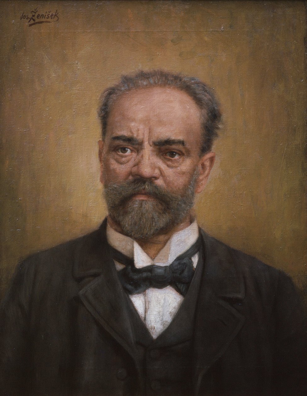 Antonín Dvořák, omkring 1901 (olie på lærred) af Josef Ženíšek