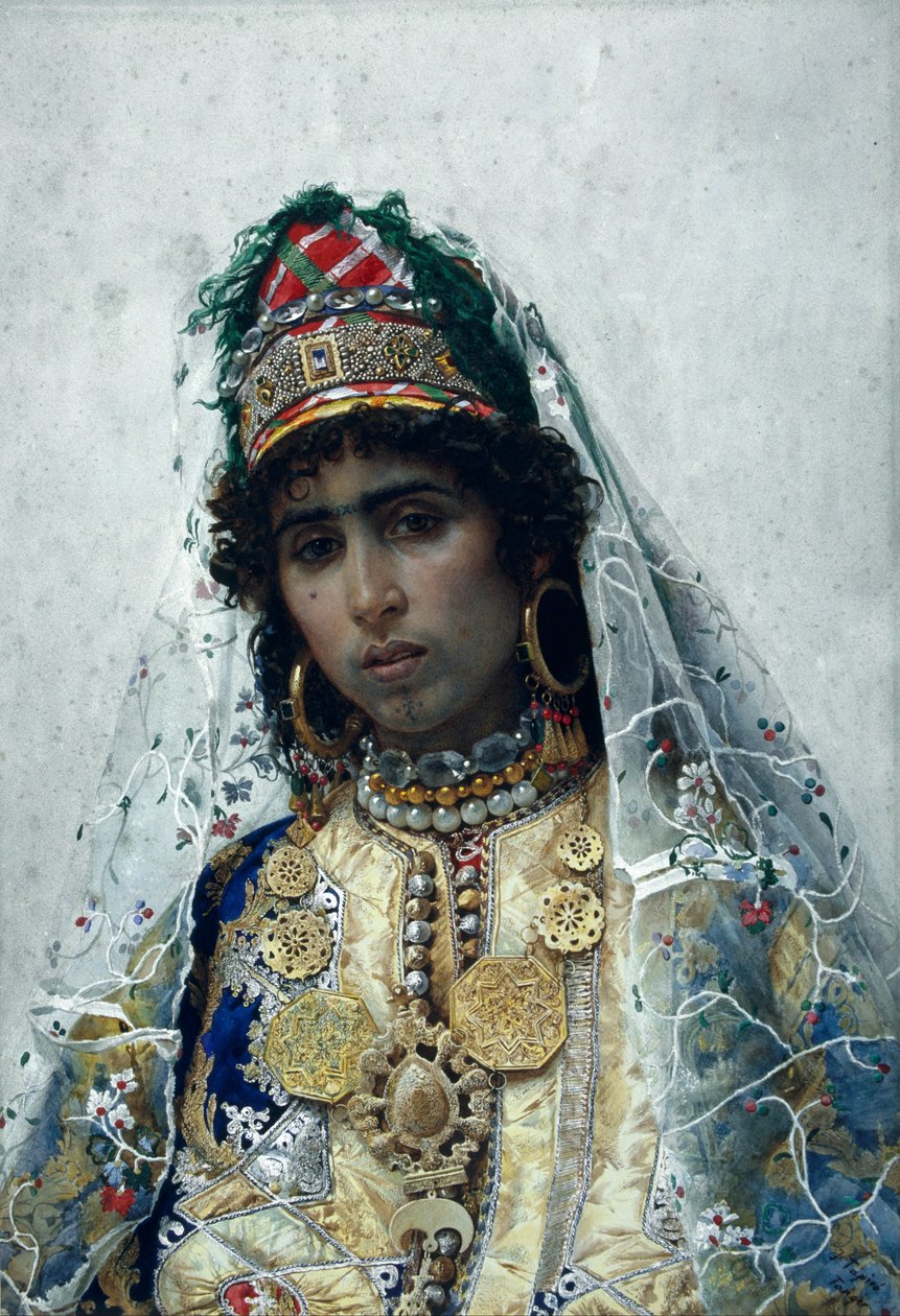 Berber brud af Josep Tapiro Baro