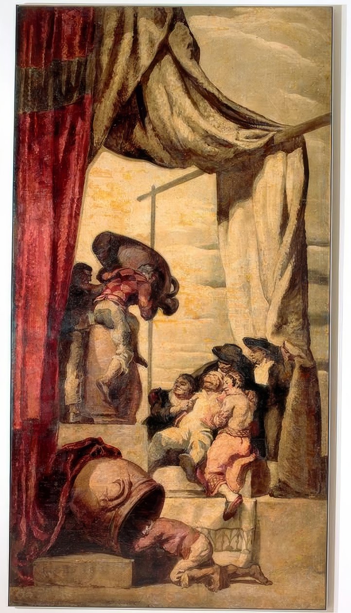 Cervantes, Don Quijote, Die Hochzeit des Camacho / J.M.Sert af Josep Maria Sert