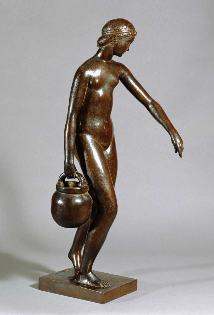 Vandbæreren (bronze) af Joseph Bernard