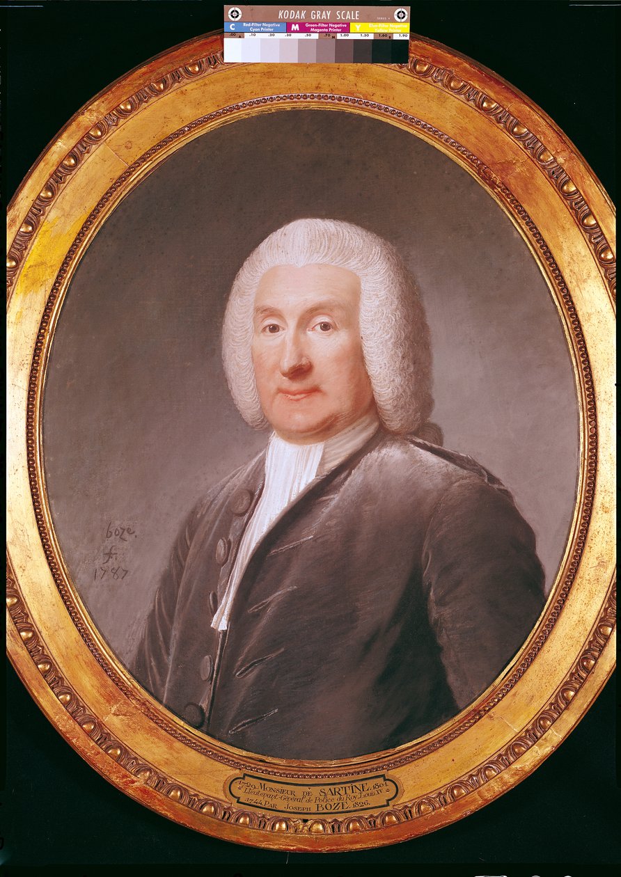 Antoine de Sartine (1729-1801) greve af Alby, 1787 af Joseph Boze