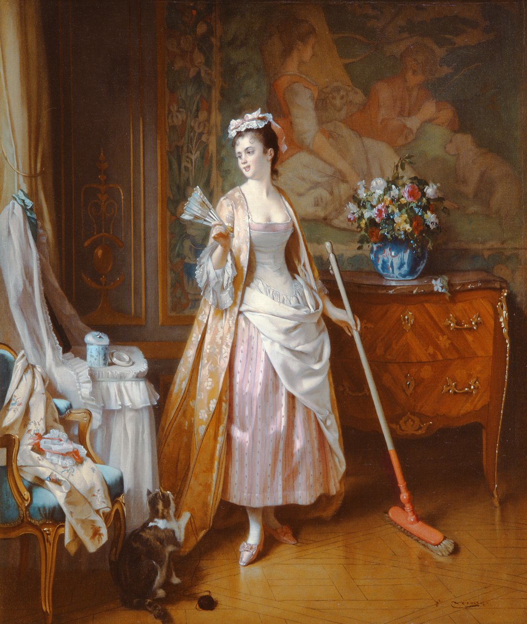 Fruens Tjenestepige af Joseph Caraud