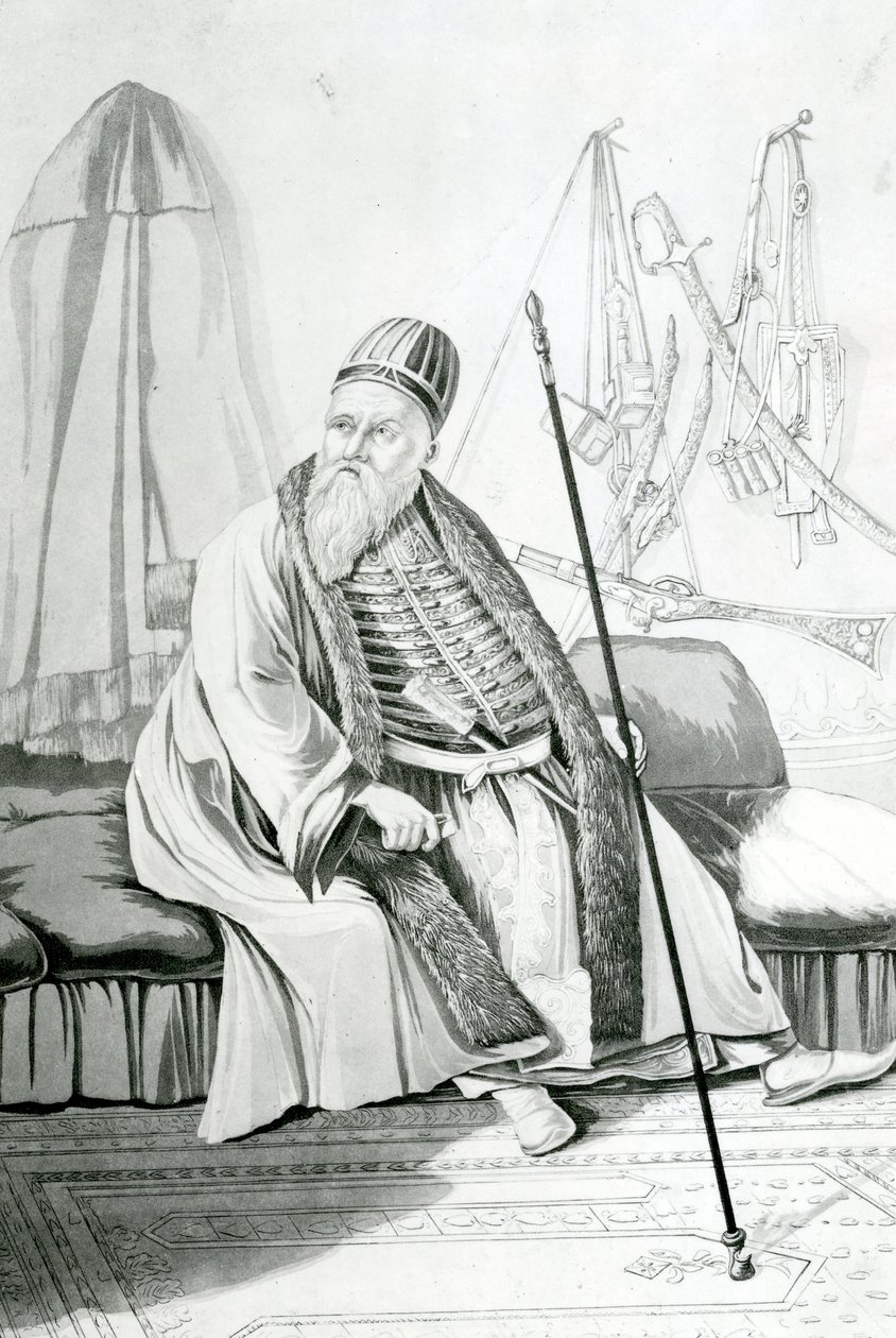 Ali Pasha af Tepelena eller af Jannina (1740-1822) af Joseph Cartwright