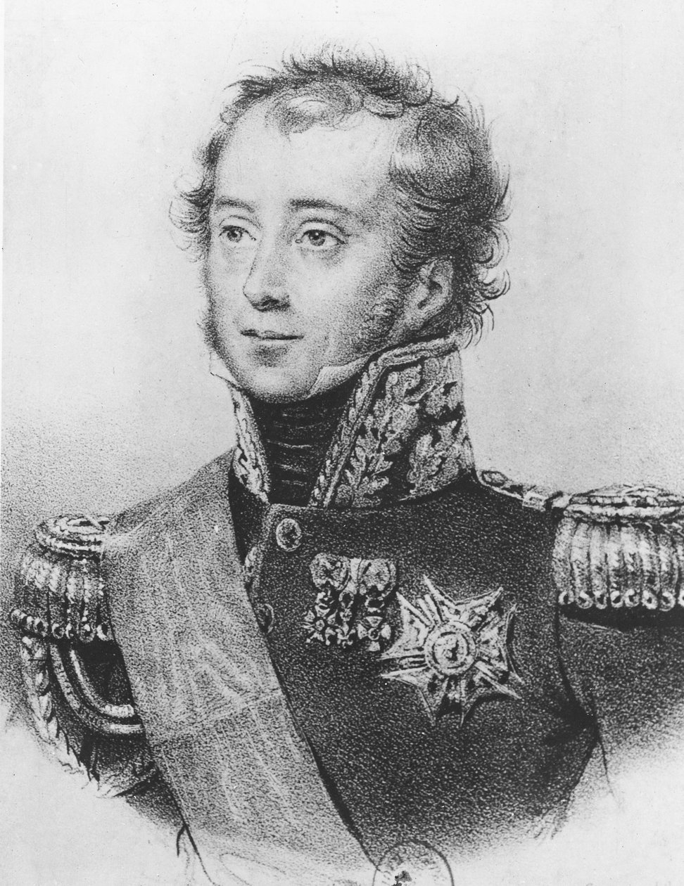Louis-Auguste-Victor, greve de Ghaisnes de Bourmont af Joseph Chabord