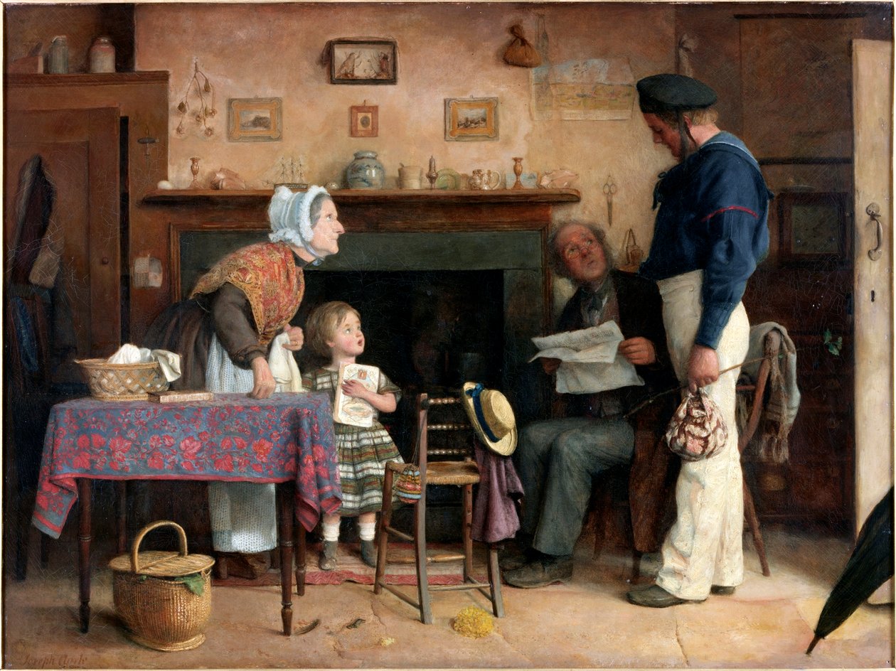 The Return of the Runaway, ca. 1862 af Joseph Clark