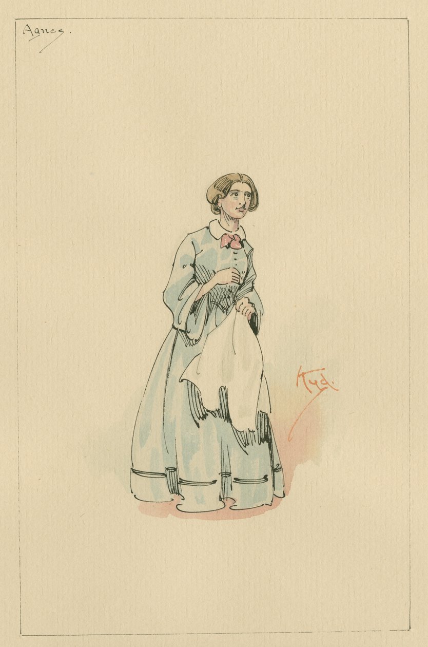 Agnes Wickfield, ca. 1920