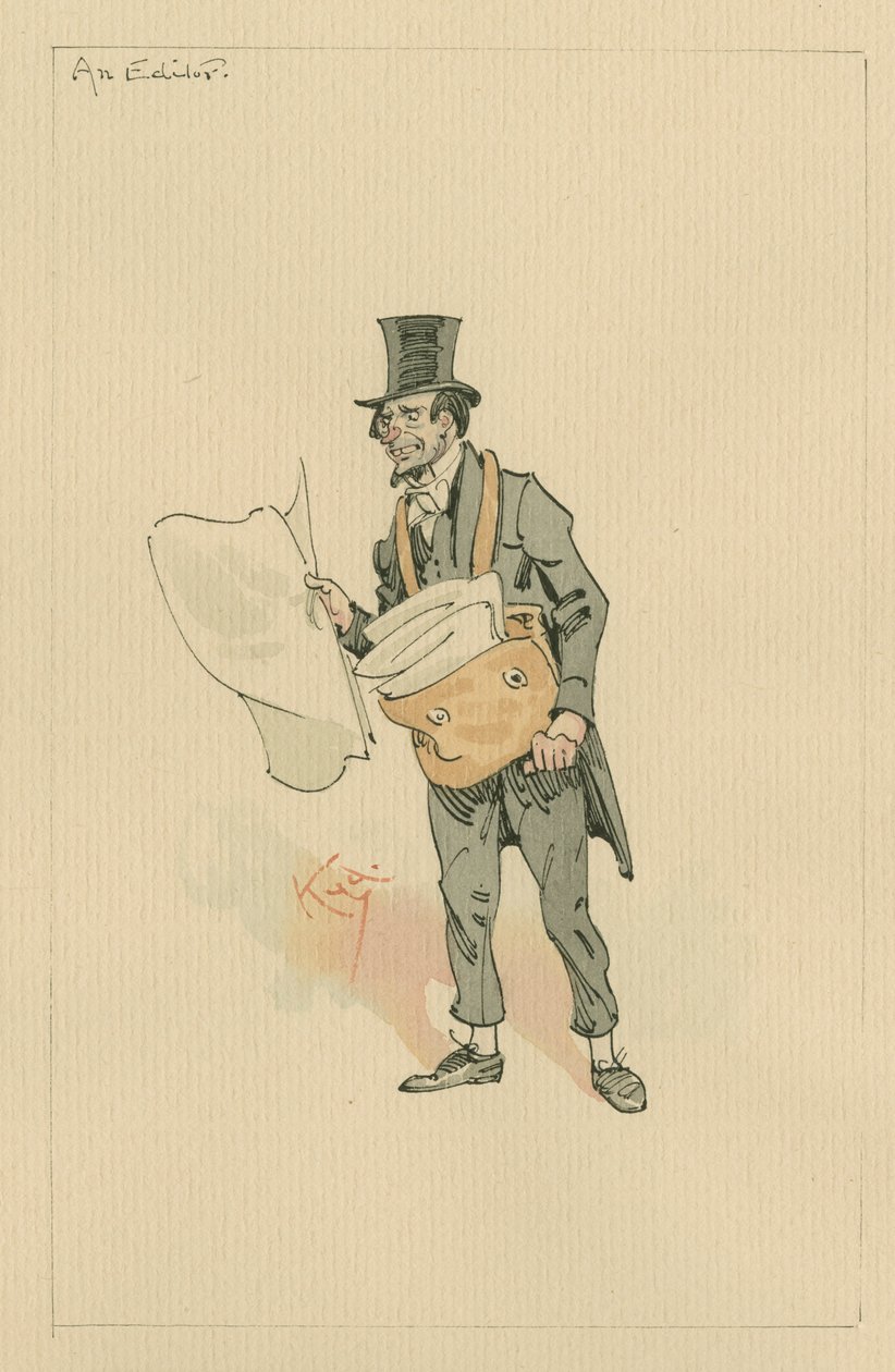 An Editor, ca. 1920