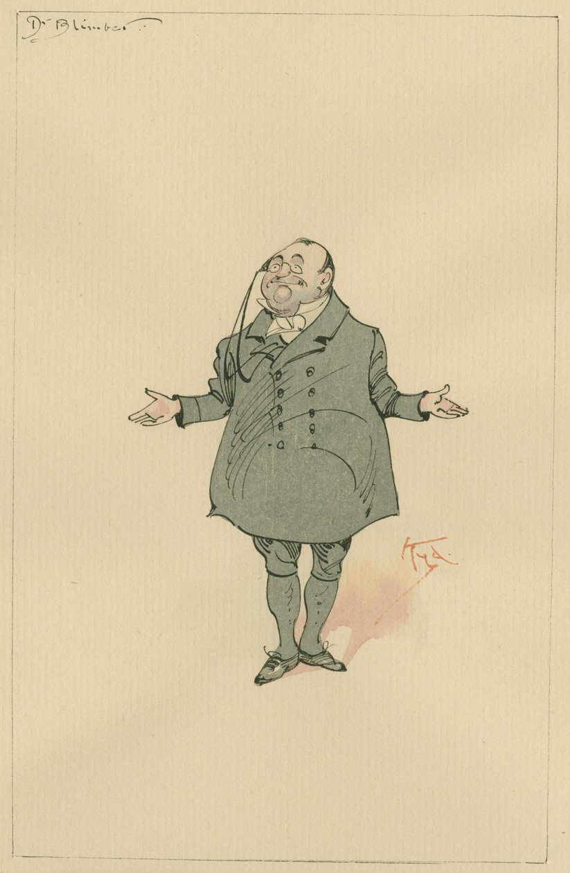 Dr. Blimber, ca. 1920