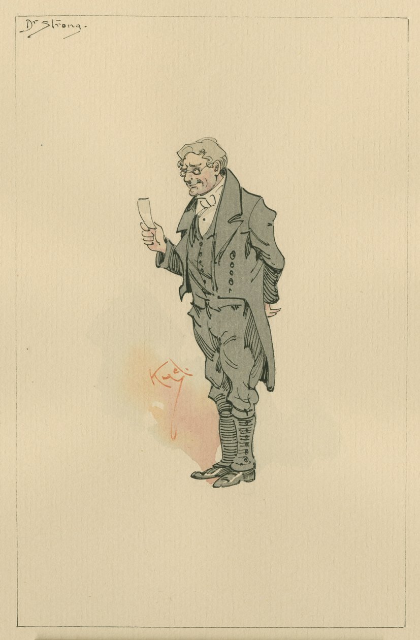 Dr Strong, ca. 1920
