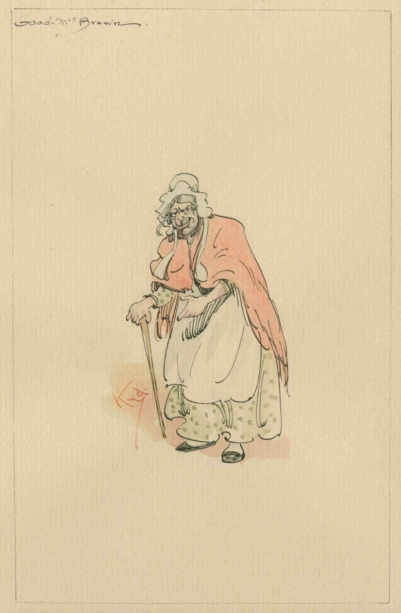 Good Mrs Brown, ca. 1920