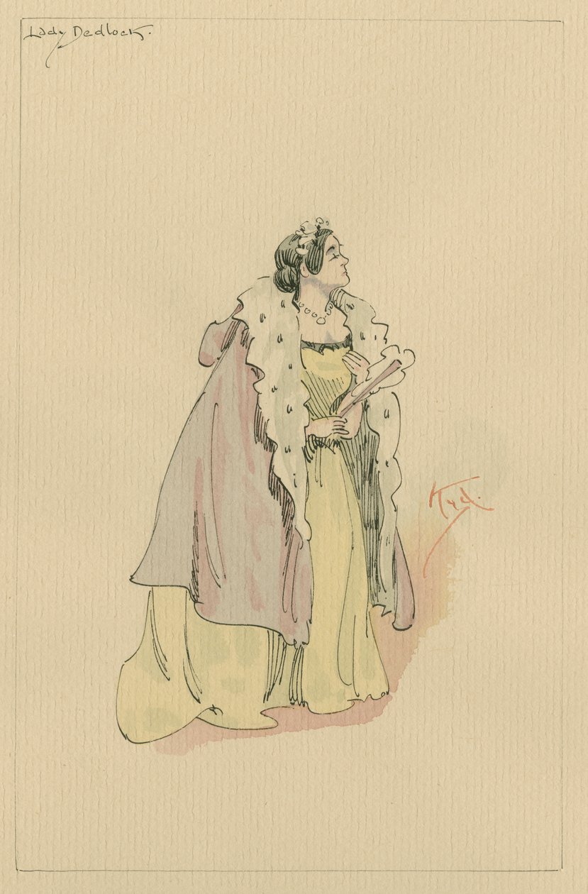 Lady Dedlock, ca. 1920