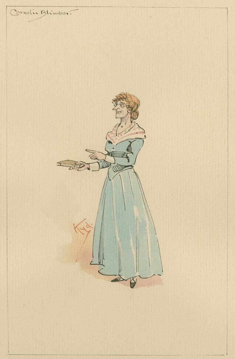 Miss Cornelia Blimber, ca. 1920