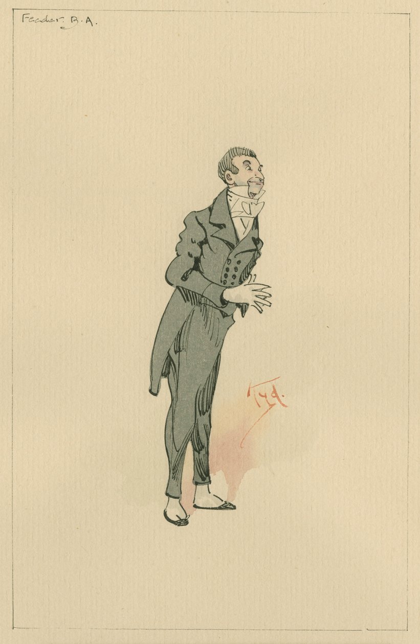 Mr B. A. Feeder, ca. 1920