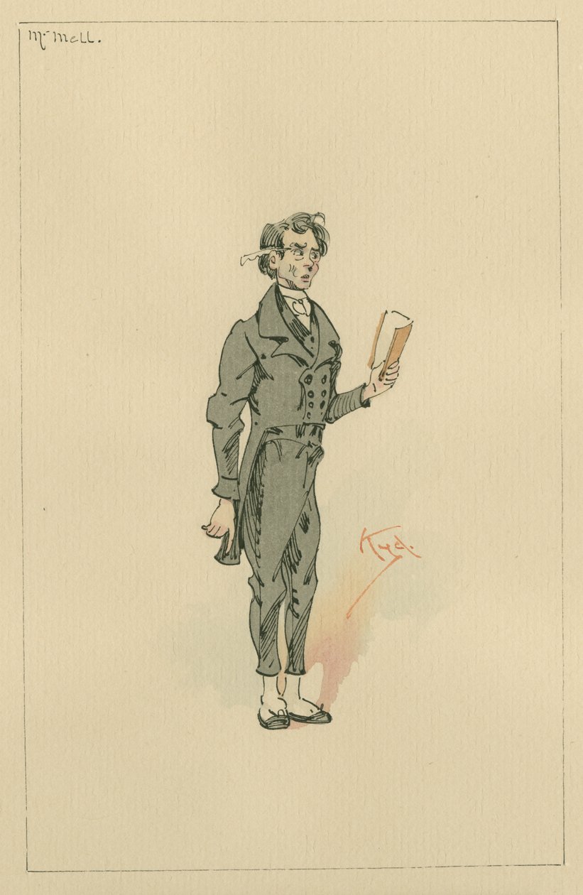 Mr Mell, ca. 1920