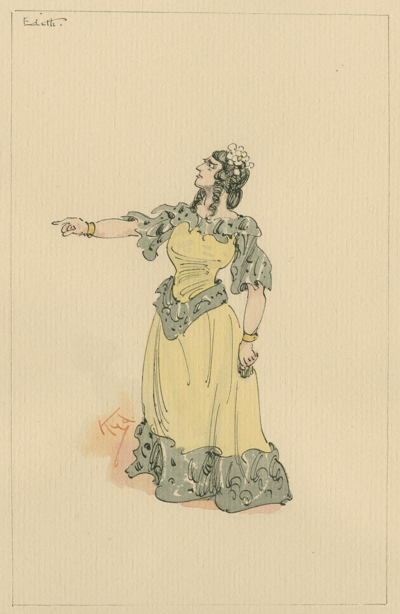Mrs Edith Dombey, ca. 1920
