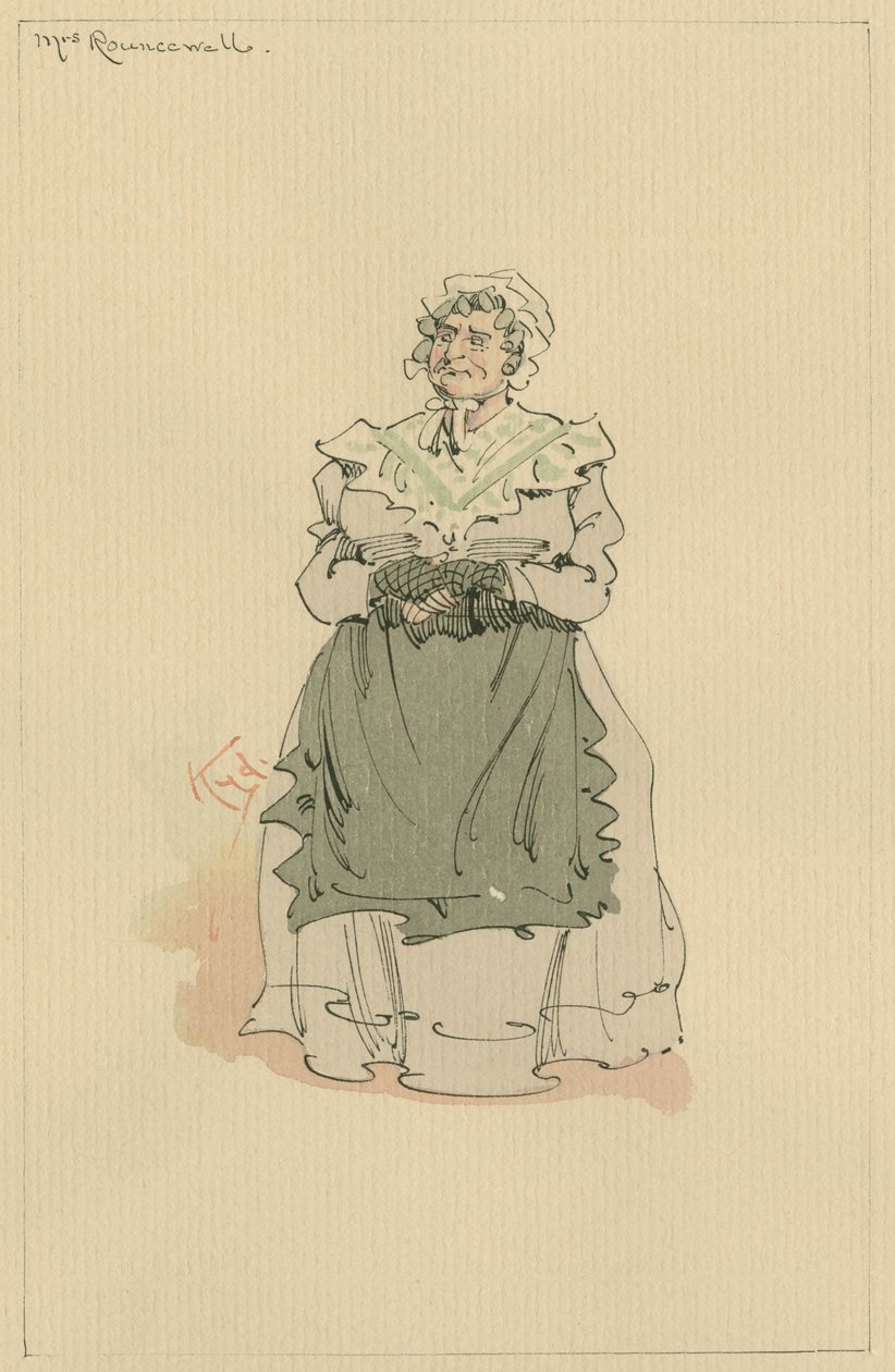 Mrs Rouncewell, ca. 1920