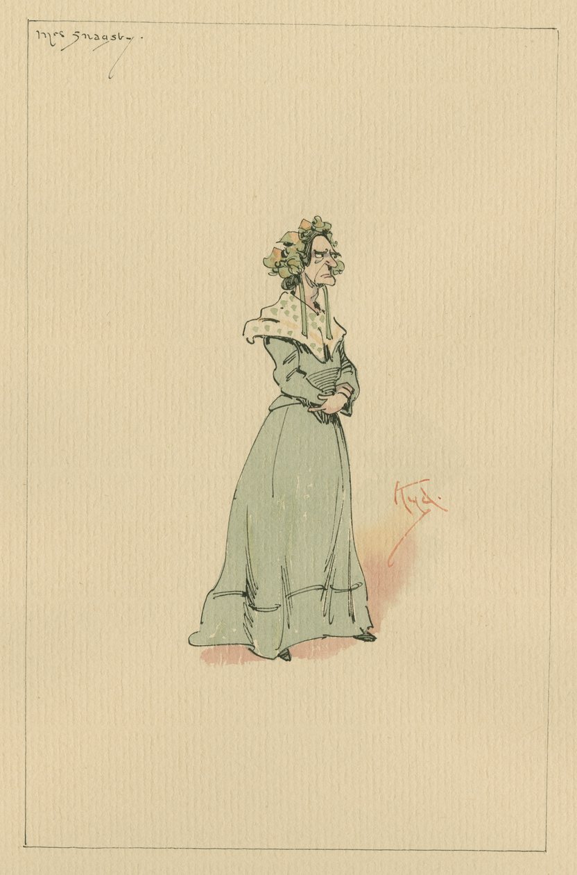 Mrs Snagsby, ca. 1920