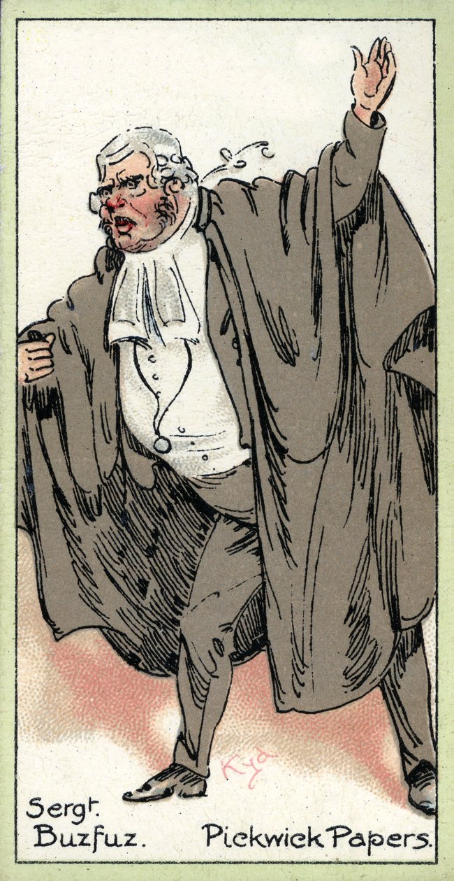 Sergent Buzfuz, fra 