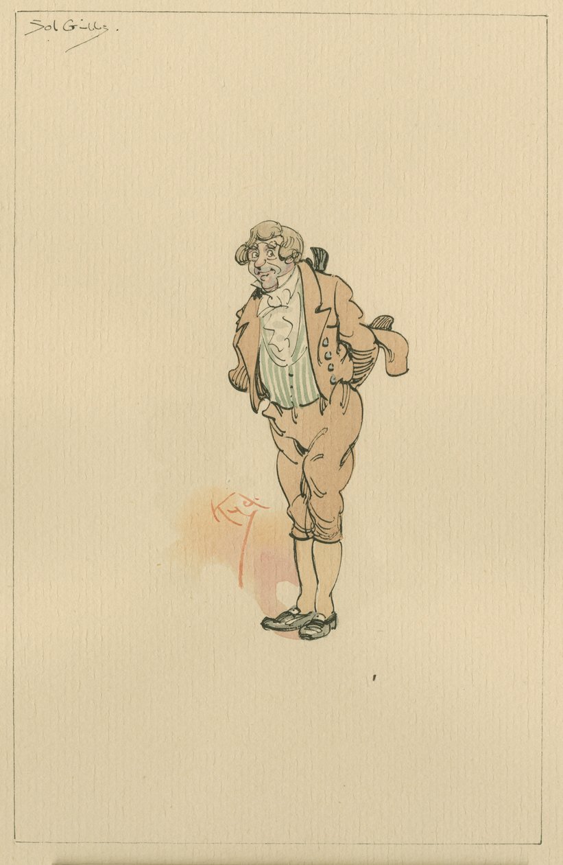 Solomon Gills, eller onkel Sol, ca. 1920