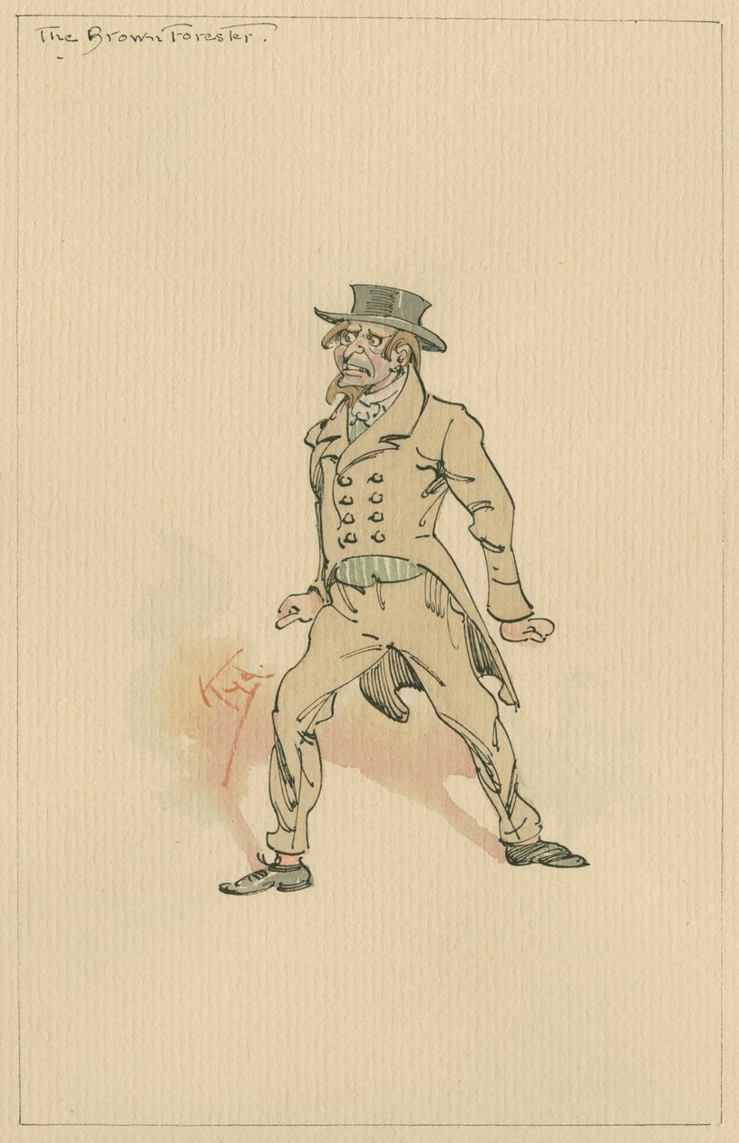 The Brown Forester, ca. 1920