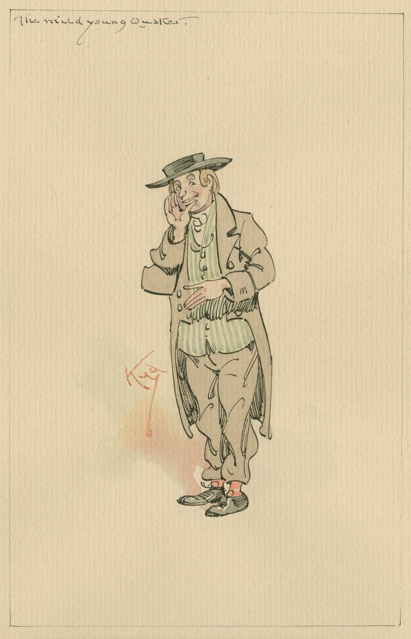 The Mild Young Quaker, ca. 1920