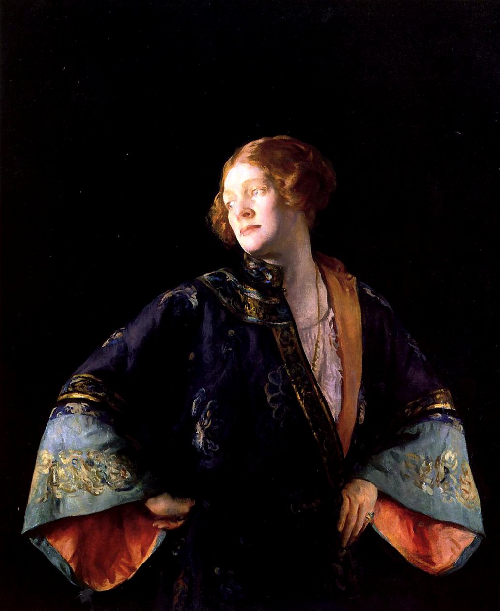 Den blå kimono, 1922 af Joseph DeCamp