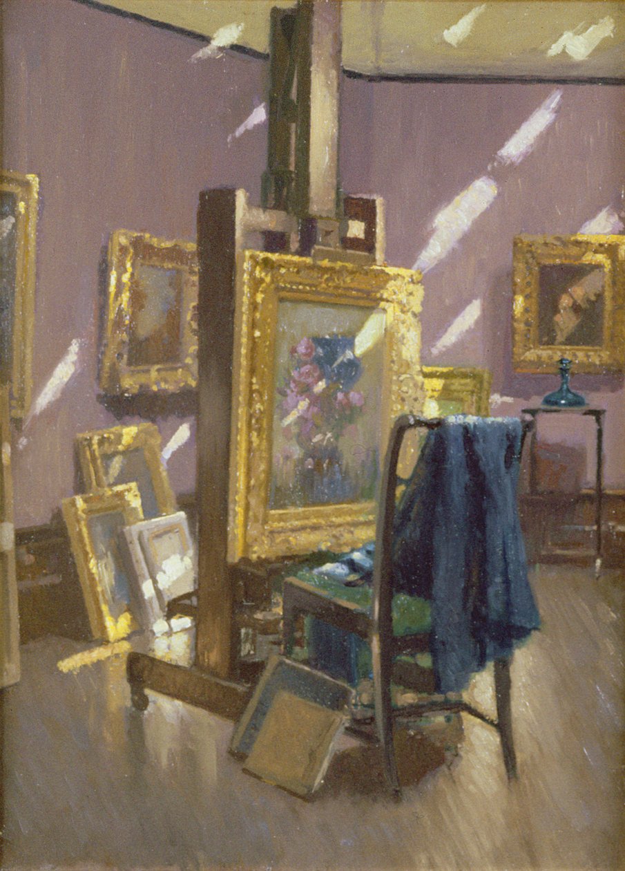 Malerstudie af Joseph Denovan Adam