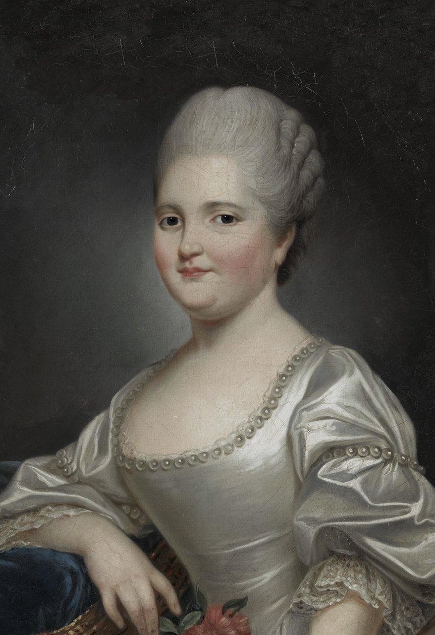 Portræt af Marie Clotilde af Frankrig (1759-1802), kendt som Madame Clotilde, fremtidig dronning af Sardinien af Joseph Ducreux