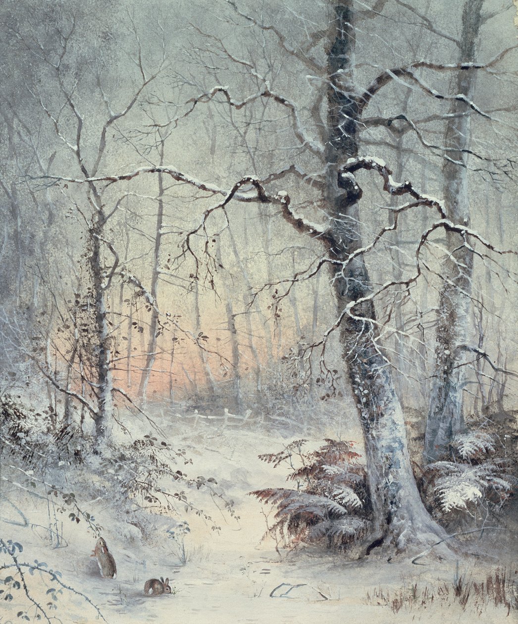 Vinterfrokost af Joseph Farquharson