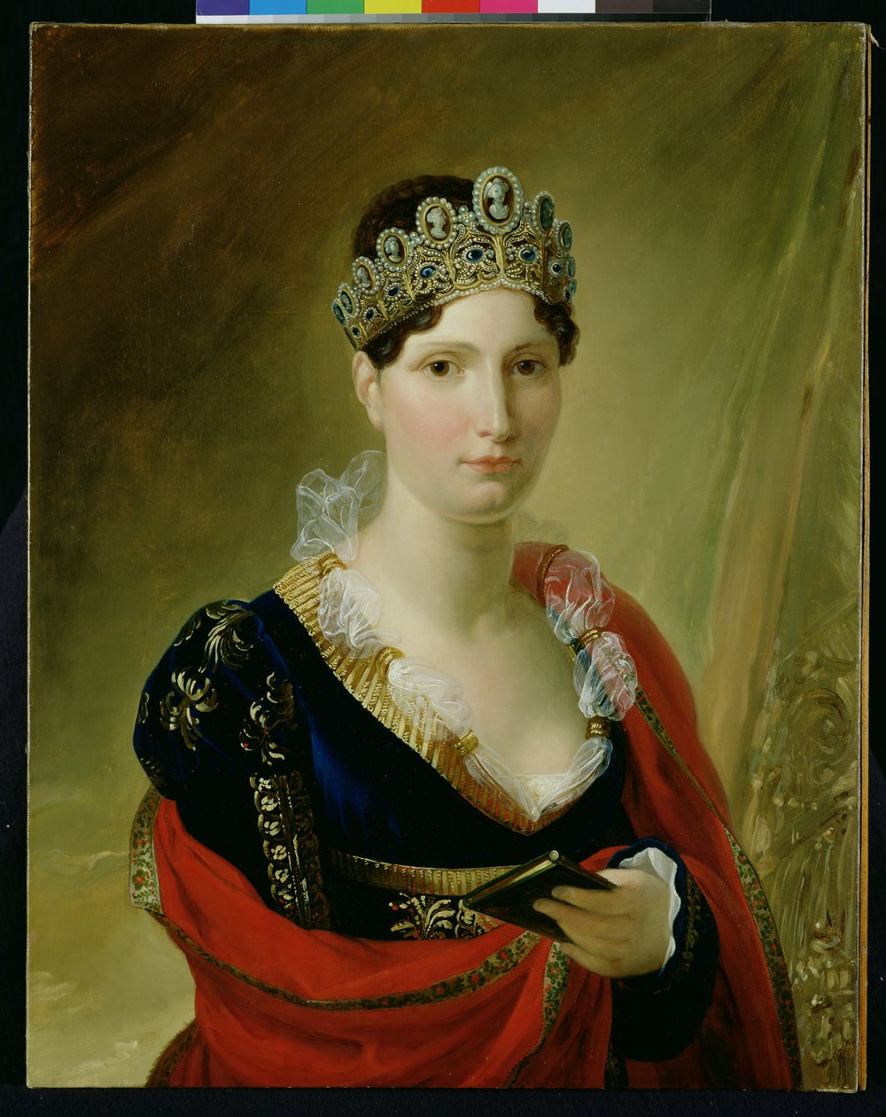 Portræt af Elisa Baciocchi (1777-1820) c.1812 af Joseph Franque