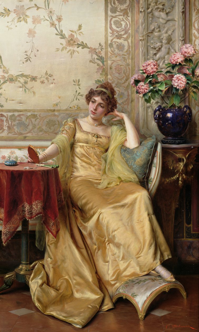 Meditation af Joseph Frederick Charles Soulacroix