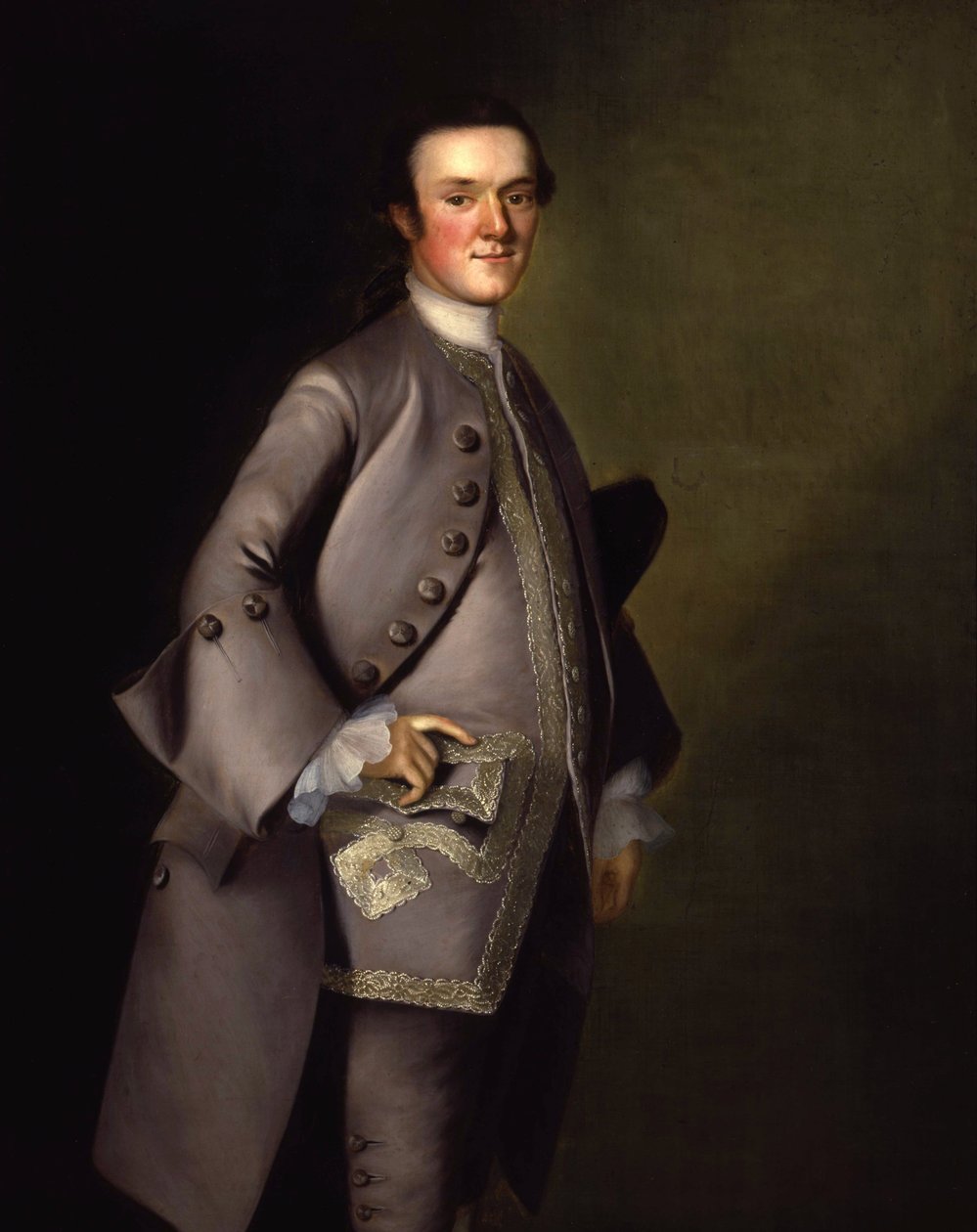 Portræt af Thomas Wentworth, 1761 af Joseph Jonathan Blackburn