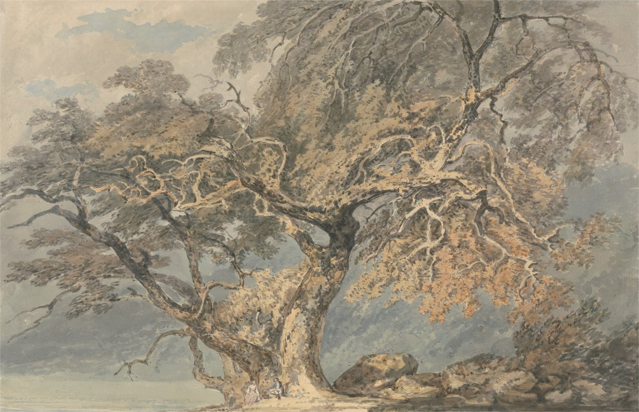 Et stort træ af Joseph Mallord William Turner