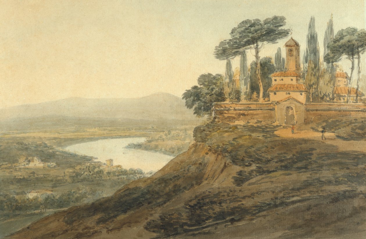 En italiensk villa af Joseph Mallord William Turner